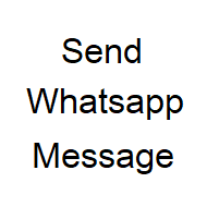 Send Whatsapp Message